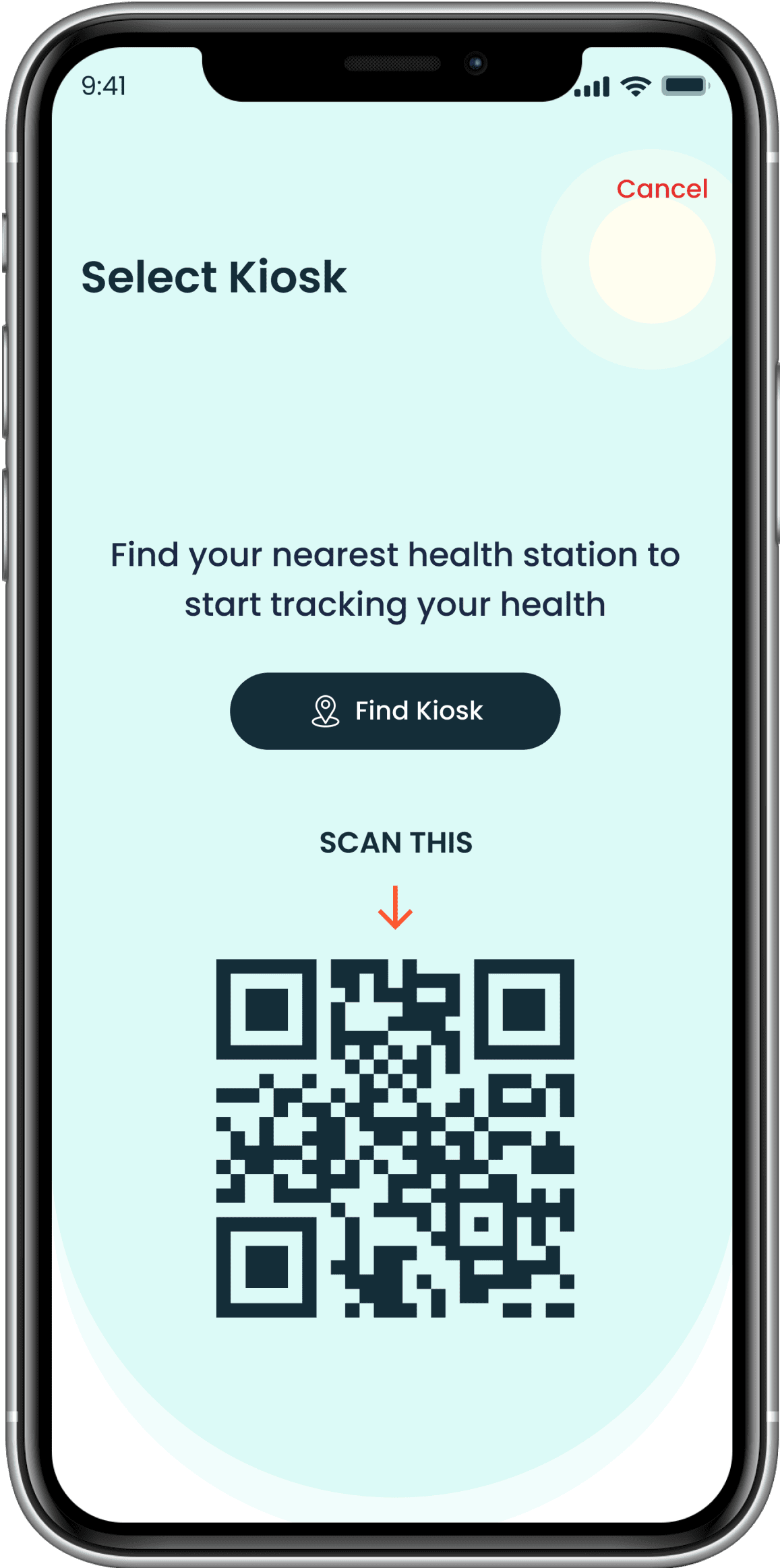 Healthya mobile app screenshot 1